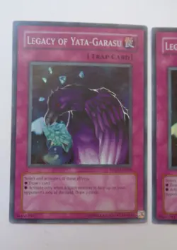 Playset: 3x Legacy of Yata-Garasu PP01-EN009 (Super Rare, Unlimited, LP / MP) - Image 3