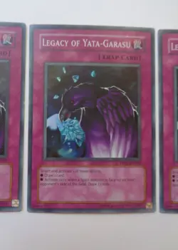 Playset: 3x Legacy of Yata-Garasu PP01-EN009 (Super Rare, Unlimited, LP / MP) - Image 4