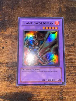 Flame Swordsman - LOB-003 - Super Rare - Unlimited - LP - Image 1