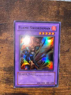 Flame Swordsman - LOB-003 - Super Rare - Unlimited - LP - Image 2