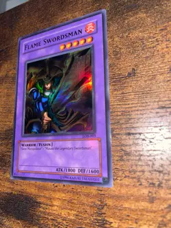 Flame Swordsman - LOB-003 - Super Rare - Unlimited - LP - Image 5