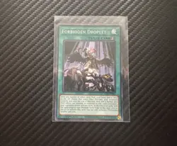 Yugioh Forbidden Droplet RA01-EN064 Secret Rare 1st Edition NM - Image 1