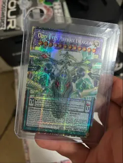 YUGIOH RA05-EN145 Odd-Eyes Arcray Dragon OVERFRAME Starlight rare 1st Edition NM - Image 1