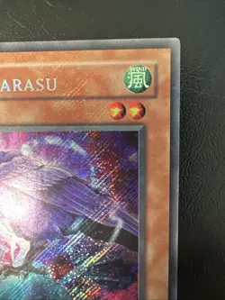 Yugioh Yata Garasu LOD-000 1st Edition Secret Rare Holo Bleed Konami 2003 - Image 5