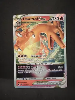 Pokemon TCG Charizard VSTAR Crown Zenith 019/159 Holo Ultra Rare M/NM - Image 1