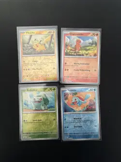 🔥Pokemon 151 S&V Costco Promo Cards- Set Cosmos Pikachu Charmander Squirtle ✅🔥 - Image 1