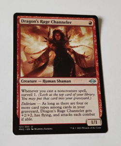 MtG Dragon's Rage Channeler (MH2-121) Uncommon English MINT - Image 1