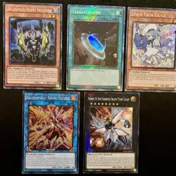 YU-GI-OH PRISMATIC COLLECTOR’S RARE Lot Of 5 Cards CCG TCG Yugioh! - Image 5