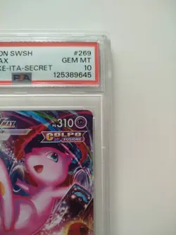 Pokemon TCG PSA 10 MEW VMAX Colpo Fusione 269/264 - 2021 ITA ITALIANO POP 101 - Image 4