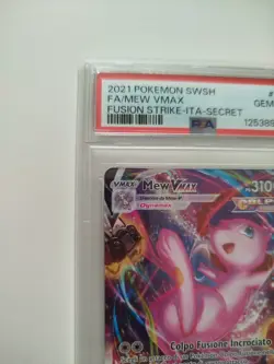 Pokemon TCG PSA 10 MEW VMAX Colpo Fusione 269/264 - 2021 ITA ITALIANO POP 101 - Image 5