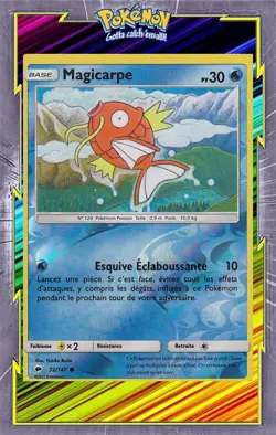 Magicarpe Reverse -SL03:Ombres Ardentes - 32/147 - Carte Pokemon Neuve Francaise - Image 1