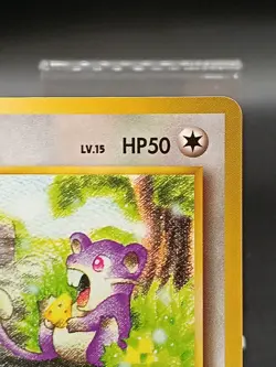 Rattata No. 019 Vending Series Vintage Japanese Pokemon Card A22 - Image 4