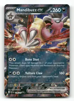 Mandibuzz ex 139/217 - ME: Ascended Heroes - Pokemon Card NM/M - Image 1