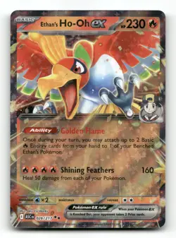 Ethan's Ho-Oh ex 026/217 - ME: Ascended Heroes - Pokemon Card NM/M - Image 1