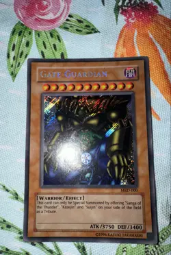 Yu-Gi-Oh! TCG Gate Guardian Metal Raiders MRD-EN000 Unlimited Secret Rare - Image 1