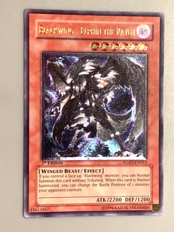 yugioh Blackwing - Elphin the Raven RGBT-EN013 Ultimate 1st Edition near mint - Image 1