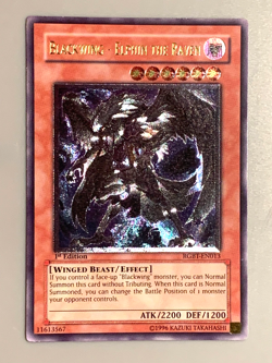 yugioh Blackwing - Elphin the Raven RGBT-EN013 Ultimate 1st Edition near mint - Image 2