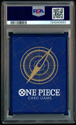 2023 One Piece EN OP05 Eustass "Captain" Kid Manga Alternate Art #074 PSA 10 - Image 2