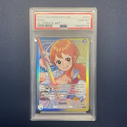 One Piece - Nami Leader - PSA 10 - OP11-041 - Fist of Divine Speed - English - Image 1