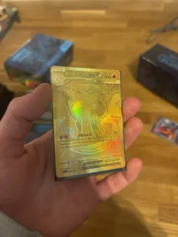 Pokemon TCG - Mega Charizard X ex - 130/094 - Phantasmal Flames - Gold - Image 3