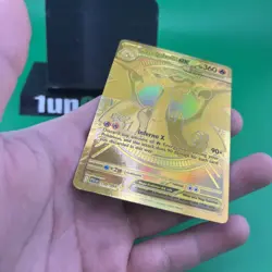 Mega Charizard X ex 130/094 Secret Rare Gold Holo Phantasmal Flames Pokemon NM - Image 4