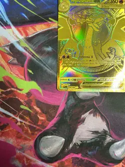 Pokemon TCG Phantasmal Flames Mega Charizard X EX 130/094 - Gold Mega Hyper Rare - Image 5