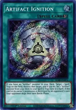 Yugioh! LP Artifact Ignition - BLAR-EN074 - Secret Rare - 1st Edition Lightly Pl - Image 1
