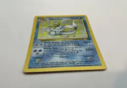 Vaporeon Holo Rare 12/64 Jungle Set Vintage Original Pokemon Card LP - Image 3