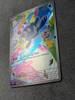 Popplio MEP EN 045 Black Star Promo Illustration Rare Partner Pokemon Card NM - Image 4