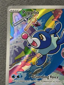 Popplio MEP EN 045 Black Star Promo Illustration Rare Partner Pokemon Card NM - Image 5