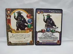 (2) Legends Of Signum Michelle Gazzini Plague Doctor Miniature Cards Only - Image 1