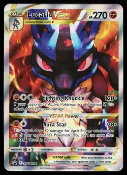 Lucario VSTAR SWSH291 Holo Sword & Shield Promo Pokemon Card - Image 1