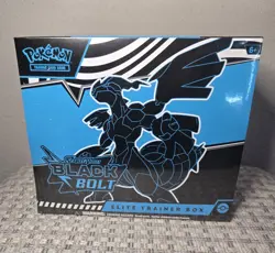 Pokemon TCG Black Bolt Elite Trainer Box ETB Sealed - Image 2
