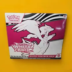 Pokemon TCG Scarlet & Violet White Flare Elite Trainer Box Factory Sealed ETB - Image 1