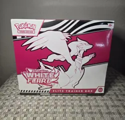 Pokemon TCG Scarlet & Violet White Flare Elite Trainer Box Factory Sealed ETB - Image 2
