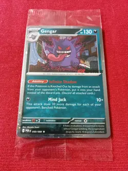 Pokemon Gengar 050/088 MEP Promo EB Games Sealed Pokemon TCG - Image 1