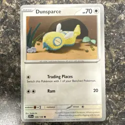 Pokemon TCG Dunsparce SV09: Journey Together 120/159 Common Regular EN - Image 1
