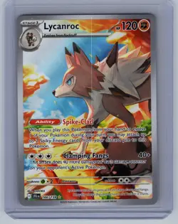 Lycanroc 166/159 Illustration Rare Journey Together Pokemon NM - Image 1