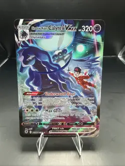 Pokemon TCG Shadow Rider Calyrex VMAX TG18/TG30 Astral Radiance Holo - Image 1