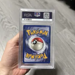 Pokemon 1999 Game Base Set Rattata #61 PSA 9 - Image 2