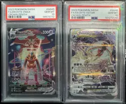 Deoxys Vmax GG45 & Deoxys Vstar GG46 Psa 10 ENG Pokemon Crown Zenith - Image 1