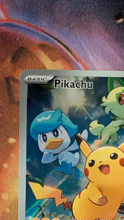 Pikachu SVP027 Pokemon Center Exclusive Promo Paldea Evolved Near Mint TCG - Image 2