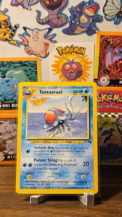 Pokemon Tentacruel 10/18 2001 Southern Islands Lightly Played WOTC Vintage - Image 1