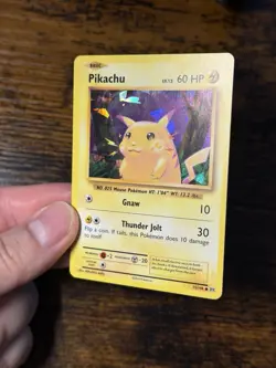 Pokemon Pikachu 35/108 Evolutions Cracked Ice Holo Rare Promo NM - Image 4
