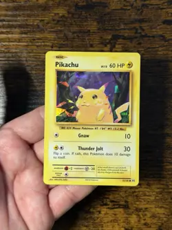 Pokemon Pikachu 35/108 Evolutions Cracked Ice Holo Rare Promo NM - Image 5