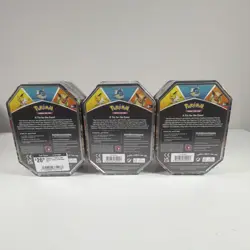 Pokemon TCG 2021 Eevee Evolutions Tin Box Set Flareon Vaporeon Jolteon 3 Sealed - Image 2
