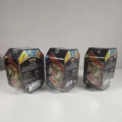 Pokemon TCG 2021 Eevee Evolutions Tin Box Set Flareon Vaporeon Jolteon 3 Sealed - Image 4