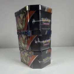 Pokemon TCG 2021 Eevee Evolutions Tin Box Set Flareon Vaporeon Jolteon 3 Sealed - Image 5