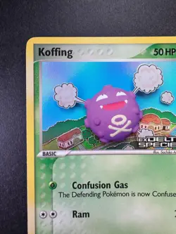 2005 Pokemon Koffing Reverse Holo Ex Delta Species 72/113 - Image 2