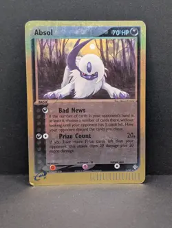 Absol 1/97 EX Dragon Reverse Holo Rare Pokemon TCG Nintendo MP - Image 1